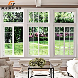 Ventana colgante doble de aluminio GS con marco deslizante suave - Product Image 2