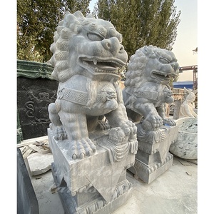 Personnalisé en plein air jardin ornement grand granit fu chiens sculpture marbre chinois <span class=keywords><strong>toto</strong></span> statues <span class=keywords><strong>de</strong></span> chien <span class=keywords><strong>de</strong></span> vente - Product Image 5