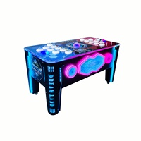 Jeu d'arcade parent-enfant personnalisé à monnayeur, jeu de tir de billes Whack-a-Mole pour deux joueurs, jeu de compétition en métal pour enfants