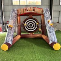 Jeu de lancer de hache gonflable de haute qualité, Aufblasbares Axt Werfen, Axt Werfen Aufblasbar, jeu gonflable à vendre