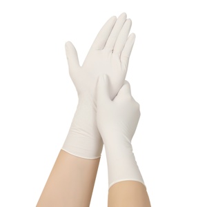 <span class=keywords><strong>Gants</strong></span> en nitrile <span class=keywords><strong>jetables</strong></span> blancs à manchette longue <span class=keywords><strong>de</strong></span> 12 pouces, <span class=keywords><strong>de</strong></span> qualité alimentaire, pour le nettoyage des <span class=keywords><strong>toilettes</strong></span>, la vaisselle et l'usage domestique - Product Image 3