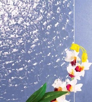 Vidrio Figurado Tejido Transparente de 4mm, 5mm, 6mm en Bronce y Gris con Tamaño Opcional para Ventanas y Puertas