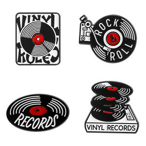 Cool Style Hundred Pins Disco <span class=keywords><strong>de</strong></span> vinilo Serie <span class=keywords><strong>de</strong></span> insignias <span class=keywords><strong>de</strong></span> música Exquisita <span class=keywords><strong>banda</strong></span> <span class=keywords><strong>de</strong></span> <span class=keywords><strong>rock</strong></span> Accesorios para instrumentos musicales - Product Image 5