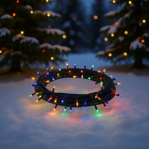 Multicolor PVC <b>Light</b> String 131.2 Feet Water Resistant Decorative Lighting LED Indoor <b>Outdoor</b> Use - Product Image 2