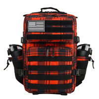 Couche d'ordinateur Oxford 900D personnalisée 25L 45L Sac de fitness sac à dos tactique avec porte-gobelet Sacs de sport Molle étanches