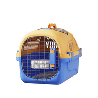 Boîte à chat classique portable anti-stress en plastique pour chats de 5 kg