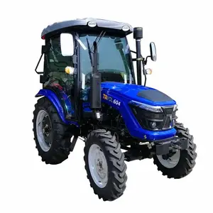 Ön aks yükleyici ile 60Hp 80Hp 4Wd çiftlik traktörü