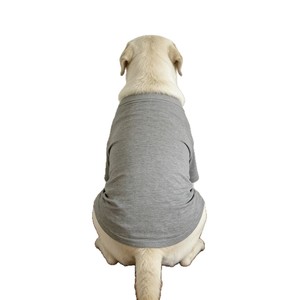 T-shirt décontracté pour animaux de compagnie Songshan Toys, collection printemps-été, couleur unie, coupe fine, pour grands chiens (<span class=keywords><strong>Labrador</strong></span>, <span class=keywords><strong>Golden</strong></span> Retriever) - Product Image 5