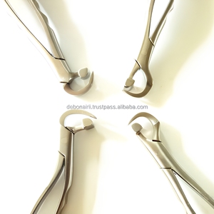 Juego de fórceps dentales de acero inoxidable con mango chapado en oro, instrumentos quirúrgicos, proveedor mayorista - Product Image 6