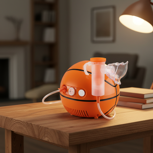 เครื่องอัดอากาศไฟฟ้าแบบพกพาทางการแพทย์สำหรับเด็กใช้ในบ้านได้รับการรับรองจาก Class II CE - Product Image 2