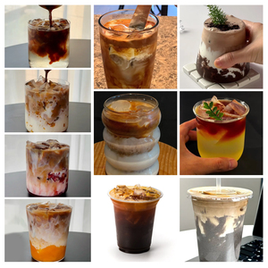 Großhandel Kaffeekonzentrat-Lösung Flüssige Aromen Natürliche Reine Zutaten für Milchtee HALAL ISO22000 Zertifiziert Box - Product Image 6