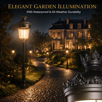 Lumière de jardin LED résistante à la corrosion IP65 IK08, faisceau stable, 80W100W120W, structure pour parcs communautaires