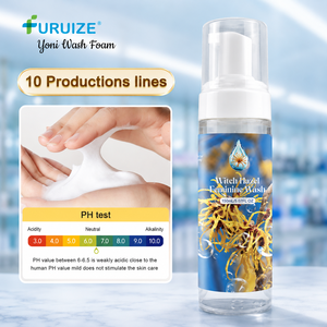 Furuize OEM Witch Hazel Feminine Foam Wash 150ml Ingrédients naturels Mousse nettoyante intime douce pour un usage quotidien - Product Image 4