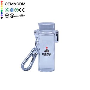 Debang nhẹ hơn trường hợp nhựa không thấm nước đơn giản phong cách nhẹ hơn Trường hợp với Keychain phù hợp cho J6 nhẹ hơn chủ - Product Image 2