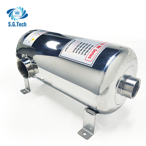 Competitive Price Stainless Steel 304 Shell Tube Heat Exchanger Water Crown for <b>Swimming</b> <b>Pool</b> & Ice Bathtub <b>Accessories</b> - Product Image 1