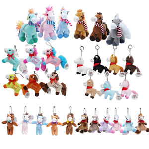 Colorful Stitch Standing Simulation <strong>Horse</strong> Stuffed Animal Super Soft Plush Baby Toy Customizable ODM Design Cute Plushies China - Product Image 5