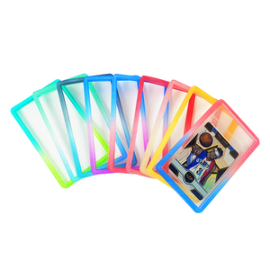 Kết hợp màu sắc 1 2 3 4 màu long lanh 35pt giao dịch thẻ tấm cao su TPU Silicone thẻ bảo vệ <span class=keywords><strong>Bumper</strong></span> Guard Bìa trường hợp - Product Image 2