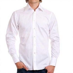 Camisa Formal de Manga Larga para Hombre, 100% Algodón, Ropa de Oficina de Primera Calidad, Logotipo Personalizado, Venta al por Mayor, OEM, Directo de Fábrica, Calidad de Exportación de Bangladesh - Product Image 4