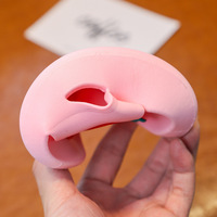 Tongs d'été respirantes unisexes pour enfants, motif princesse fraise, en PVC souple, imperméables et antidérapantes, pour la maison