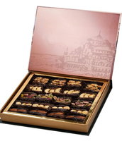 Vente en gros de boîtes de dattes pour pâtisserie du Ramadan de luxe Emballage en baklava Boîtes cadeaux rigides pour boîte de dattes du Ramadan