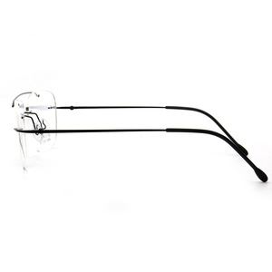 Tốt nhất lớp không có vành Titanium 1.61 màu xanh cắt ống kính <span class=keywords><strong>RX</strong></span> kính theo toa quang học khung cận thị kính theo toa - Product Image 3