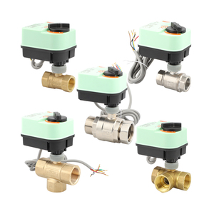 บอลวาล์วท่อน้ำ3WAY 1-1/4นิ้วพร้อมหัวฉีด4-20Am 0-10V - Product Image 4