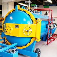 Autoclave composite industriel pour le durcissement des préimprégnés en fibre de carbone, machine à autoclave haute pression