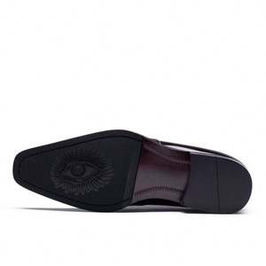 Mens Breathable Leather Dress <b>Shoes</b> <b>Height</b> <b>Increasing</b> Business Casual Footwear for Weddings Formal Events and Autumn Wear - Product Image 4