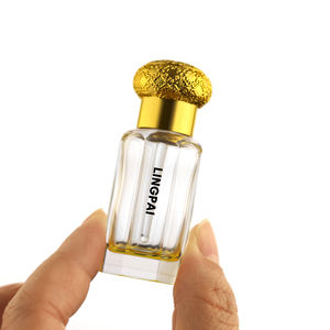 Lujoso anís estrellado vacío 3ml 6ml 9ml 12ml Perfume de masaje Roll-on botella de aceite esencial con varilla de vidrio - Product Image 1