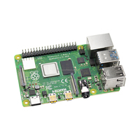 Raspberry Pi 4 Modelo B 4B original, RAM de 1GB, 2GB, 4GB, 8GB, núcleo de 1.5Ghz, compatible con 4K, Pi 4B 3 veces más rápido que el Pi 3B+