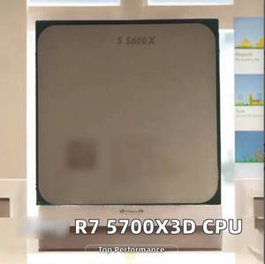 Processeur de bureau 3D R7 5700X3D 4,1 GHz 8 cœurs 16 threads, 96 Mo de cache L3, socket AM4, neuf, avec garantie de 10 ans - Product Image 3