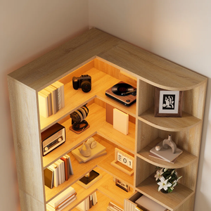 Estantería de Madera Moderna de Marca Privada Personalizada para Oficina en Casa y Comedor, 6 Niveles, Ahorro de Espacio, Almacenamiento Ecológico, Gran Descuento - Product Image 4