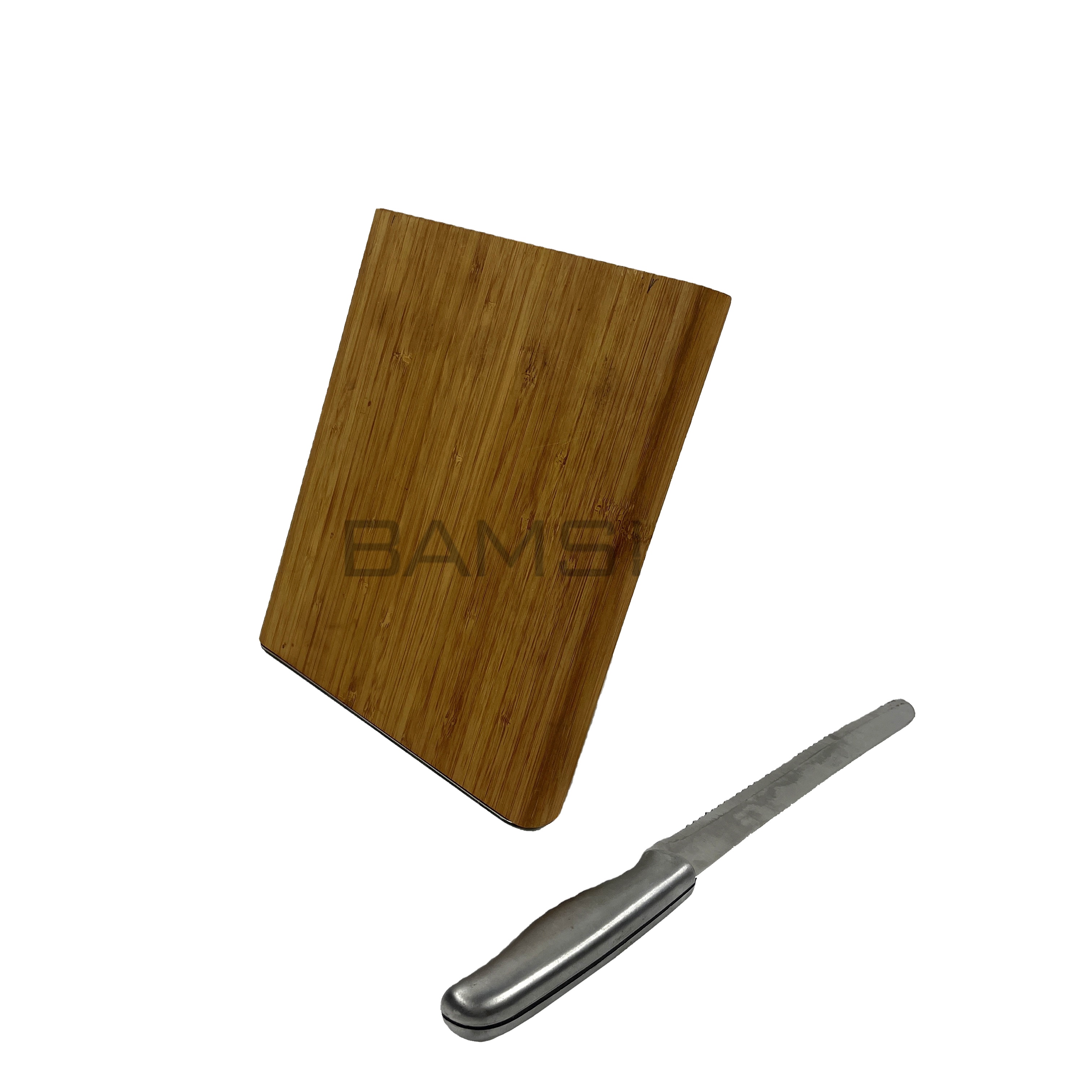 Кухонные аксессуары, подставка для ножей, бамбуковый деревянный магнитный блок для ножей