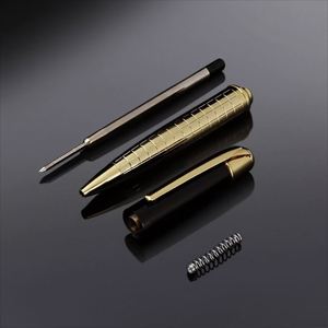 High Quality Metal Ballpoint <b>Pen</b> with logo Business Signature Metal <b>Pen</b> Black Customizable Luxury Rollerball <b>Pen</b> for Enterprises - Product Image 2