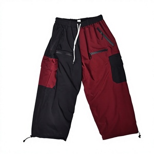 Pantalones de Esquí Holgados Unisex de Talla Grande con Logotipo Frontal, Anti-UV, Resistentes al Viento, Impermeables y Transpirables - Product Image 1