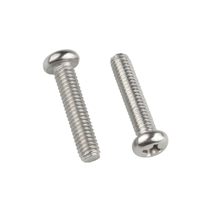 <span class=keywords><strong>Tornillo</strong></span> de máquina de cabeza cilíndrica Phillips de acero inoxidable 304 316 DIN7985, <span class=keywords><strong>tornillo</strong></span> de cabeza redonda con acabado liso, métrico M2-M10, con ranura cruzada - Product Image 1