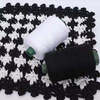 Fil de corde en polypropylène 100 % résistant à l'abrasion, DTY 3 mm, filé à anneaux, robuste, 250 g/rouleau, fil PP teint pour sacs au crochet et tricot