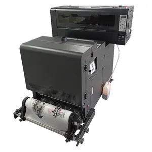 60cm 4720 i3200 XP600 Heads cloth fashion dtf printer Pet Film Heater Transfer Printing Machine