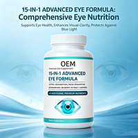 Capsules Oculaires Naturelles : Vitamines avec Lutéine, Zéaxanthine et Extrait de Myrtille pour la Fatigue Oculaire et le Soutien à la Santé Oculaire à Long Terme