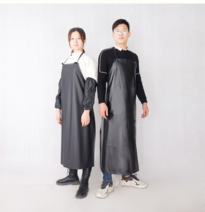 Tablier unisexe surdimensionné en PVC épais, imperméable et résistant à l'huile, aux taches, aux acides et aux alcalis, pour travaux aquatiques et usage quotidien - Product Image 5