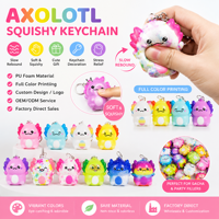 Jouets anti-stress en PU à remontée lente en forme de salamandre pour enfants de 8 à 13 ans, unisexe