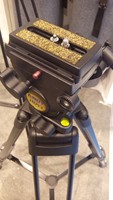 Trépied d'appareil photo numérique vidéo de support de prise de vue en alliage d'aluminium de qualité diffusion