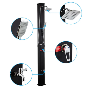 KANGRUN – chauffe-eau solaire noir 40l, <span class=keywords><strong>prix</strong></span> <span class=keywords><strong>d</strong></span>'usine, <span class=keywords><strong>douche</strong></span> de jardin extérieure <span class=keywords><strong>pour</strong></span> <span class=keywords><strong>piscine</strong></span> - Product Image 2