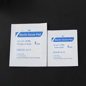 Compressa de Gasa Estéril de Algodón de 8 Capas para Heridas, 7.5 cm x 7.5 cm - Product Image 2