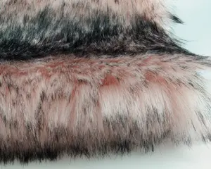 High Quality Tip-Dyed High Pile Faux Fur Fabric For Garment/Auto Upholstery/Home Textile\Toys
