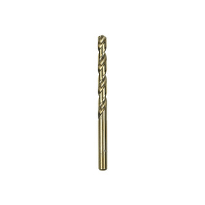 Konari Twist Drill Bit Hss Co M35 Cobalt Steel Metal Drilling Straight Shank Gold Finish - Product Image 1