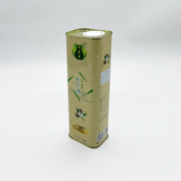 Fer-blanc de qualité alimentaire sûr vide 250ml 500ml 750ml 1L 2L huile d'avocat huile d'olive conteneur en métal boîtes de conserve pour huile de cuisson