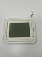 Termostato de Habitación LCD Horizontal con Control de Velocidad y Modo del Ventilador para Aire Acondicionado Central