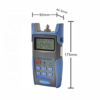 Medidor de Potencia Óptica Portátil JW3216 con Resolución de 0.01dBm, Detector InGaAs, Rango de -70~+10dBm, 850/1300/1310/1490/1550nm, Probador de Cables de Conexión