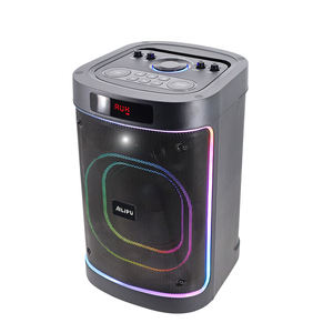 ลำโพงคาราโอเกะ8นิ้วระดับไฮเอนด์จากโรงงานเพชรสำหรับไมโครโฟนไร้สาย RGB LED สำหรับโฮมเธียเตอร์ - Product Image 3